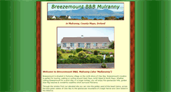 Desktop Screenshot of breezemountbb.com